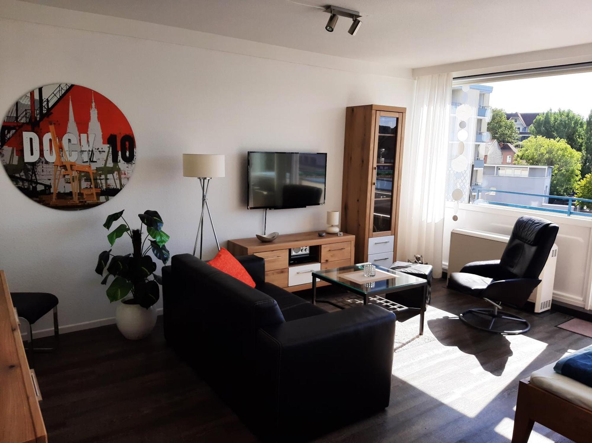 Penthouse Auszeit, Gerne Mit Hund, Wlan Inkl. Laboe